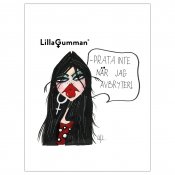 Lilla Gumman - Prata inte när jag avbryter print