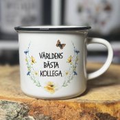 Världens bästa kollega - mugg Bästa presenten till Världens bästa kollega där du vill ge något riktigt fint och personligt!!! Gö