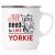 All you need is love & yorkie yorkshire terrier emaljmugg present till yorkie valp
älskare
happy mug Westie akvarell enamel mu