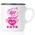 All you need is
love and a cat emaljmugg med katt enamelmug emalj kaffekopp present till kattälskare