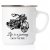 Life is a journey, enjoy the ride NO1 harley davidson metallmugg chopper classic motorcycle happy mug
