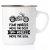 Four wheels move the body, two weels move the soul NO1 harley davidson metallmugg chopper classic motorcycle happy mug