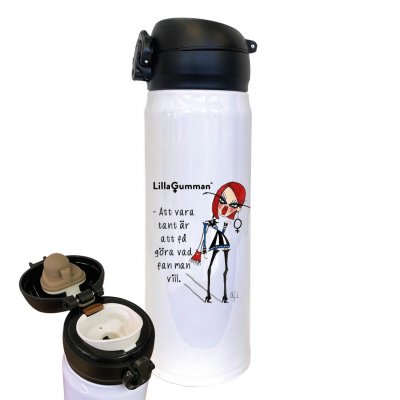 Lilla Gumman – att vara tant är att få göra vad fan man vill
take away mugg termosmugg