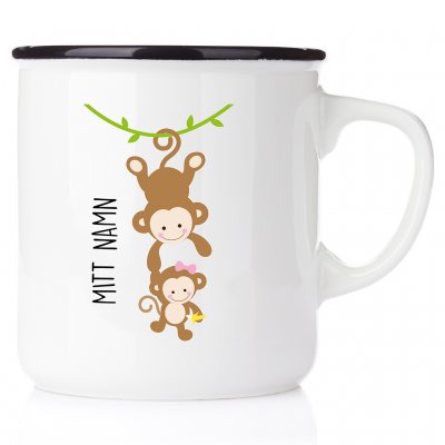 hängande apor söta barnkopp
emalj dopmugg barnmugg med namn
emaljmugg doppresent emalj happy mug mugg till barn
