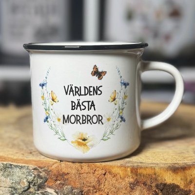 Världens bästa morbror - mugg Bästa presenten till Världens bästa morbror där du vill ge något riktigt fint och personligt!!! Du